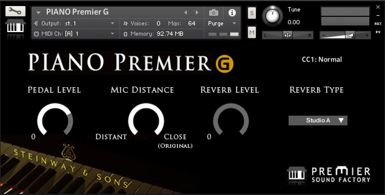 PIANO Premier G | PREMIER SOUND FACTORY